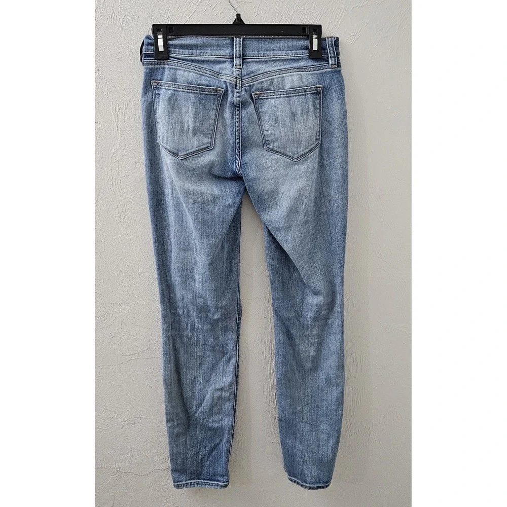 J. Crew Jeans‎ Womens 25/28 Blue Matchstick Straight Denim Cotton Style C9202